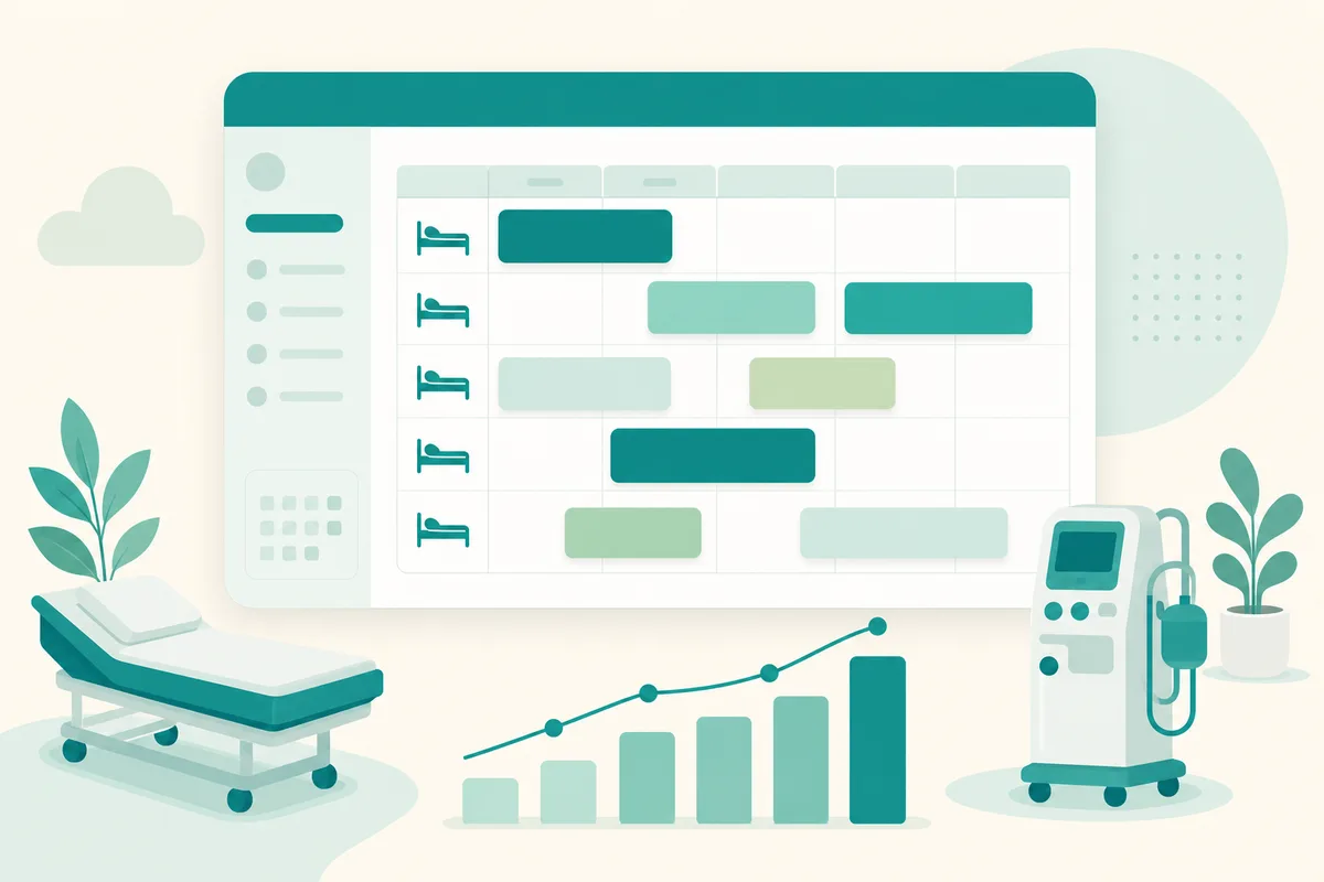 physiotherapy center capacity planning