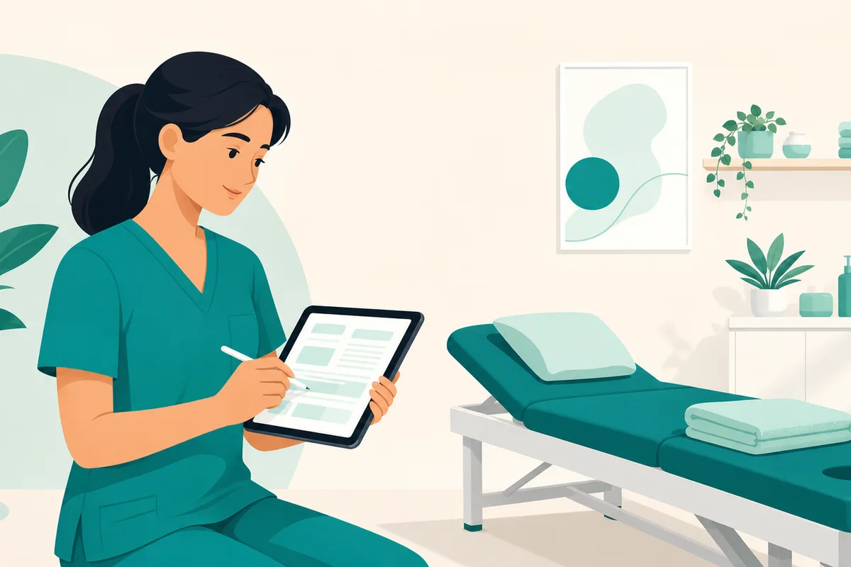 physiotherapy patient documentation and SOAP notes